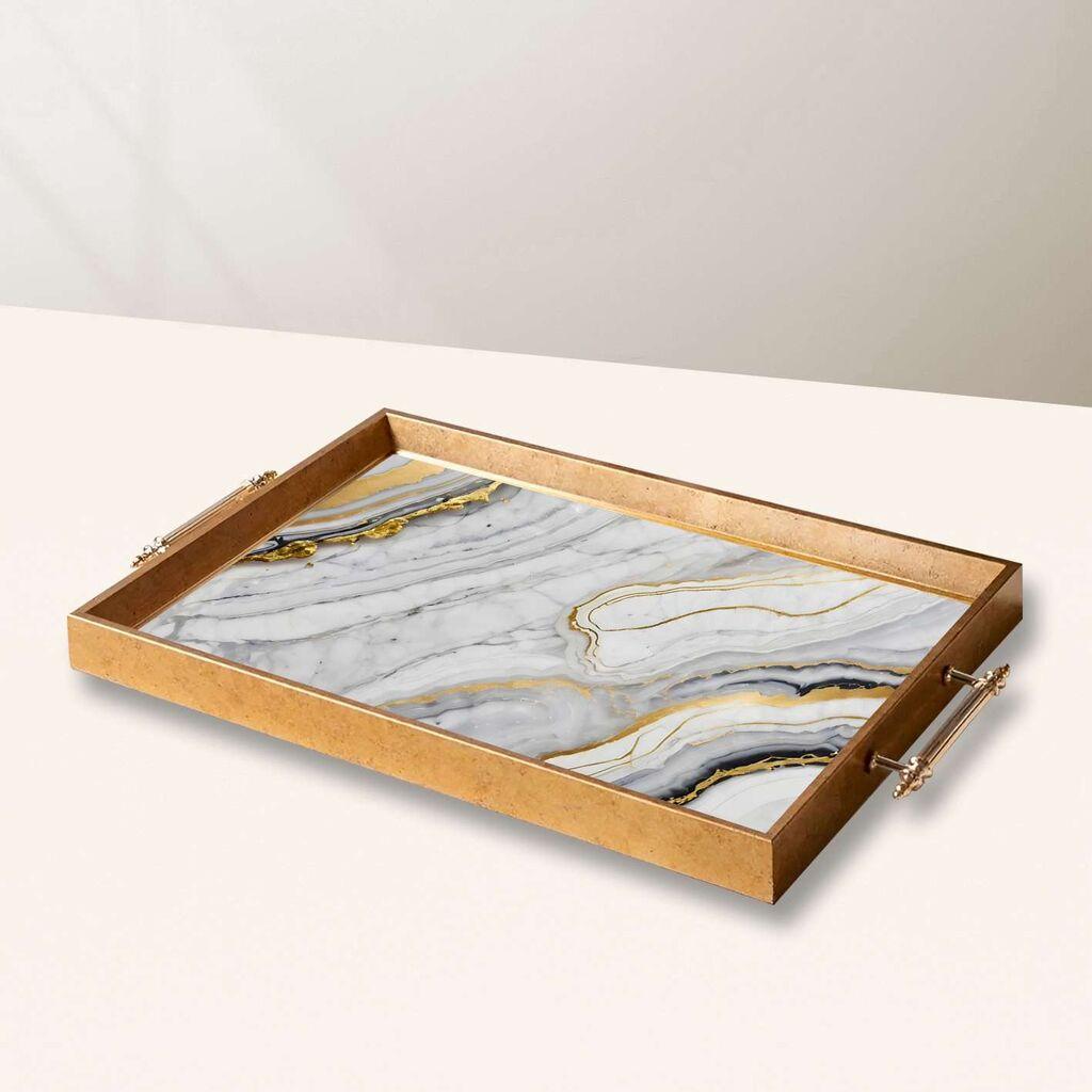 Aberto Design poslužavnik TPEA10020 50 x 29 x 3,5 cm, šareni