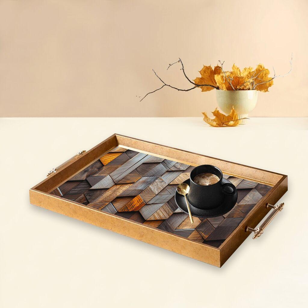 Aberto Design poslužavnik TPEA9898 50 x 29 x 3,5 cm, šareni