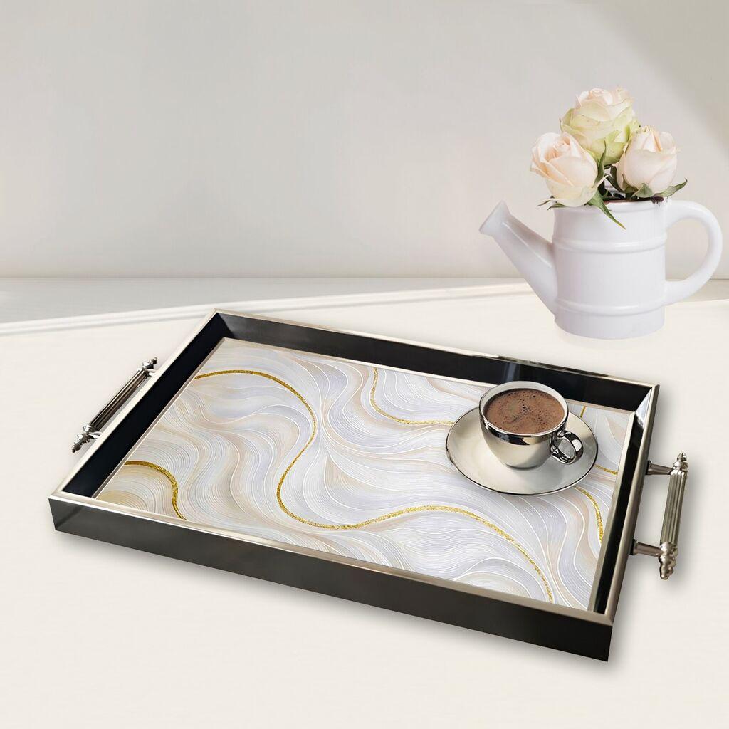 Aberto Design poslužavnik TPG9808 50 x 29 x 3,5 cm, šareni