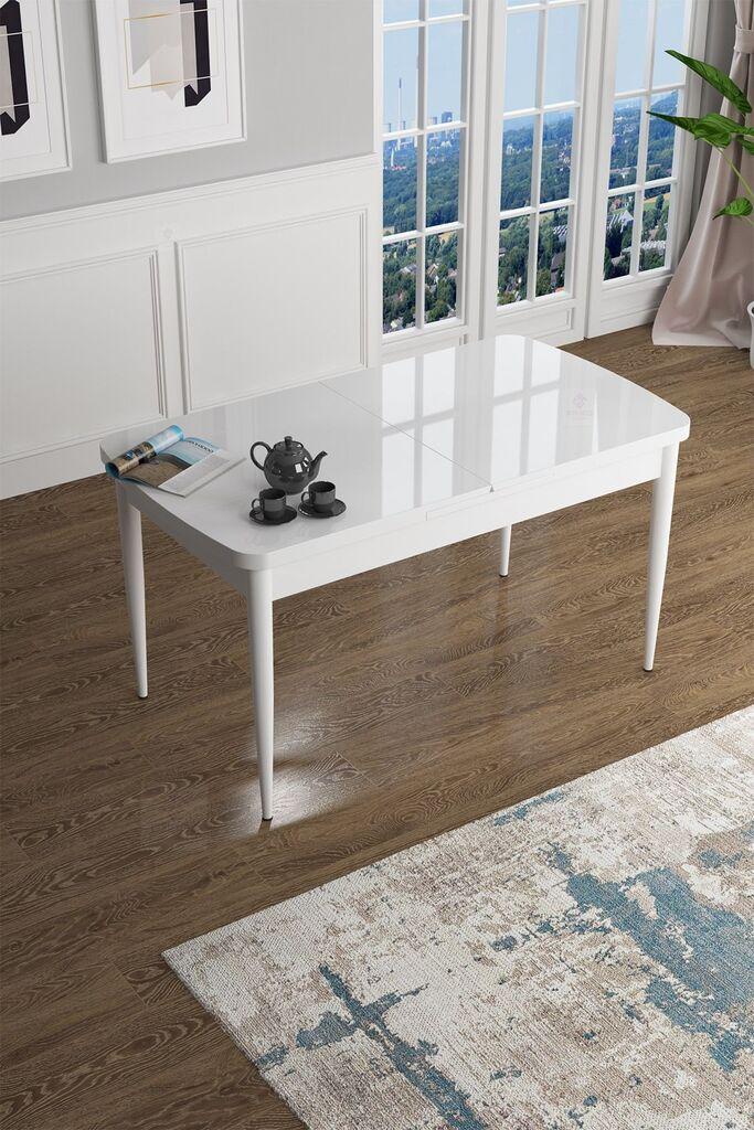 Hanah Home Trpezarijski sto Han, 114x78x70 cm, Bijeli