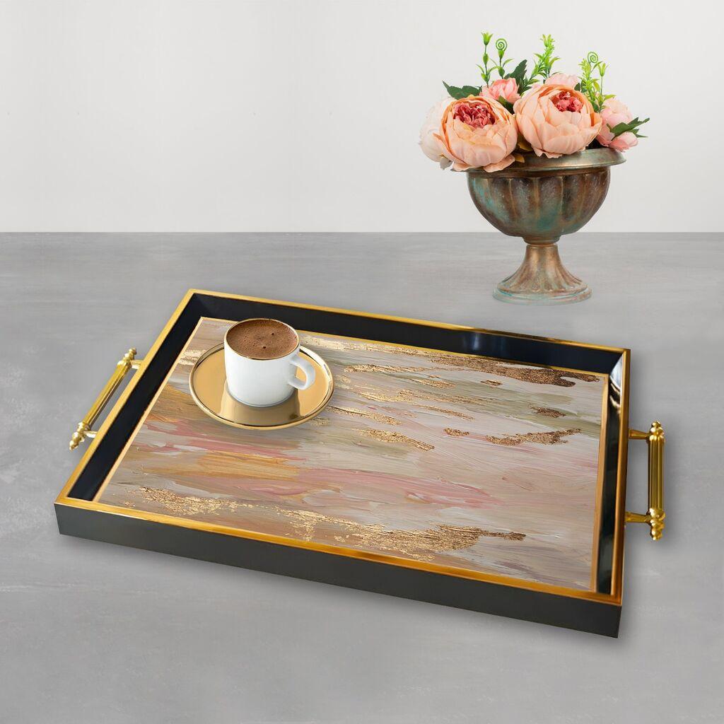 Aberto Design poslužavnik TPA9852 50 x 29 x 3,5 cm, šareni