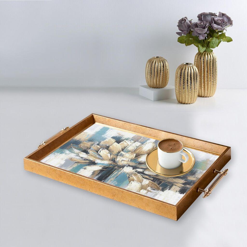 Aberto Design poslužavnik TPEA9841 50 x 29 x 3,5 cm, šareni