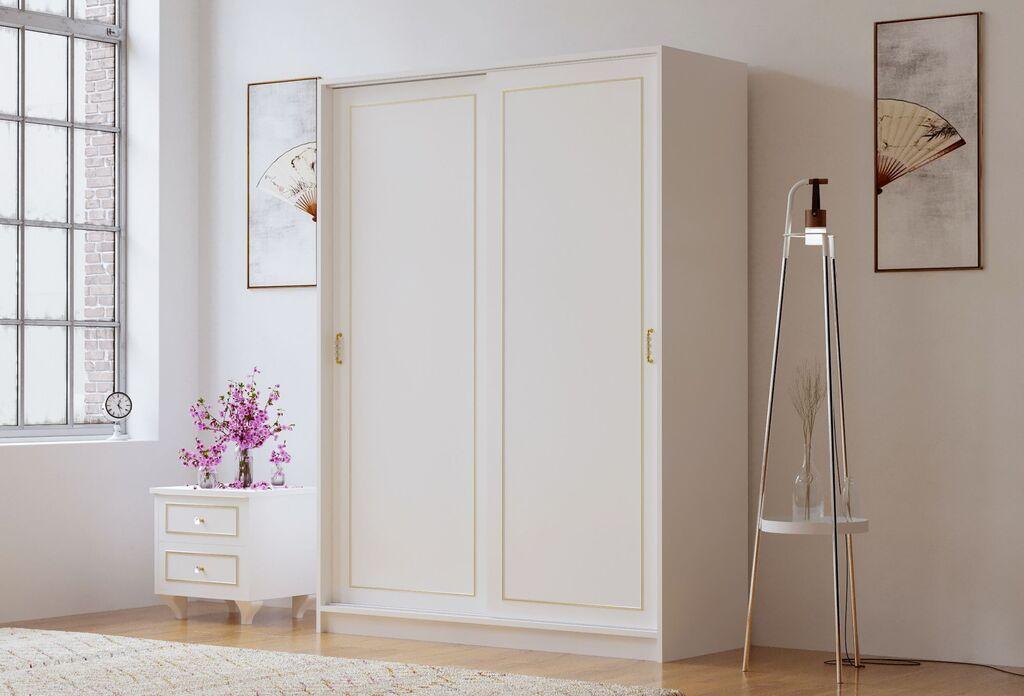 Hanah Home Ormar Rb-093, 140x190x56 cm, Bijeli