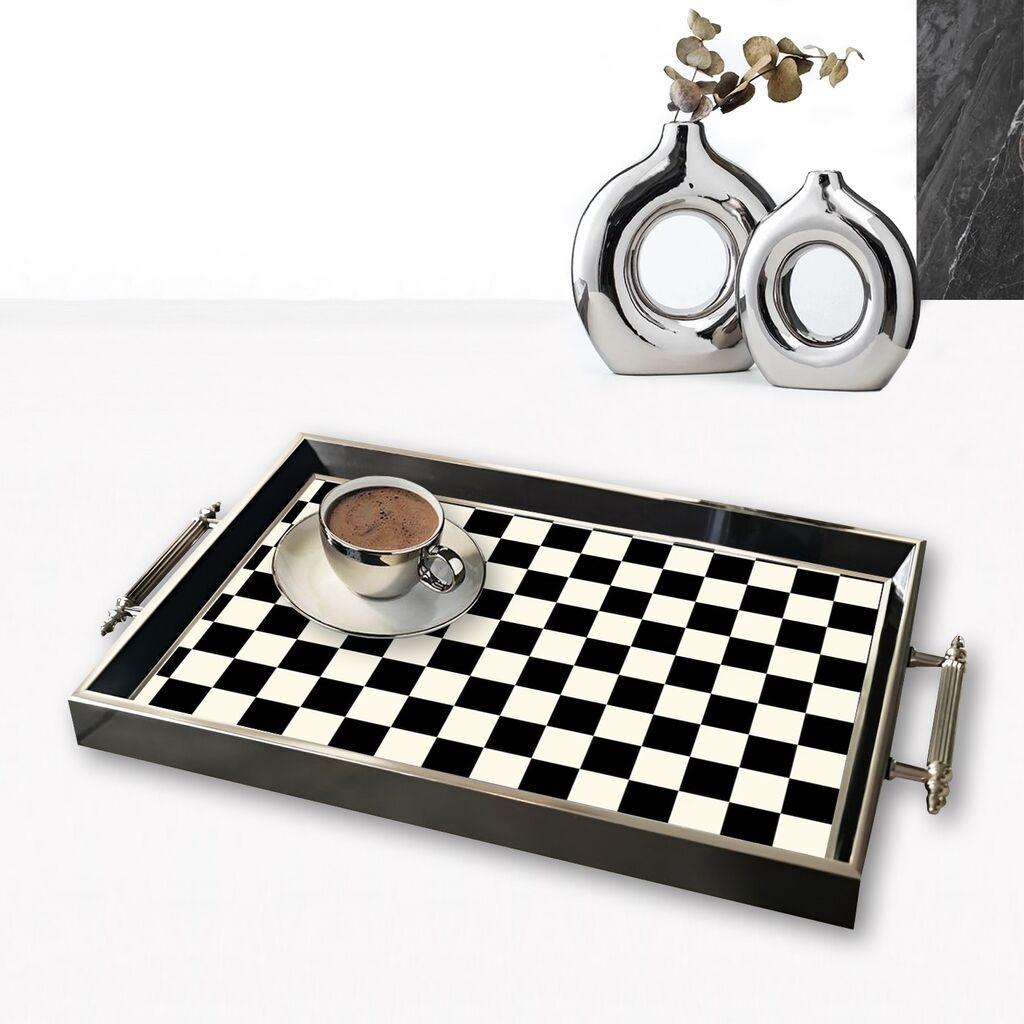 Aberto Design poslužavnik TPG9766 50 x 29 x 3,5 cm, šareni