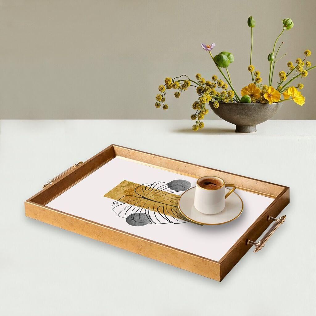 Aberto Design poslužavnik TPEA9832 50 x 29 x 3,5 cm, šareni