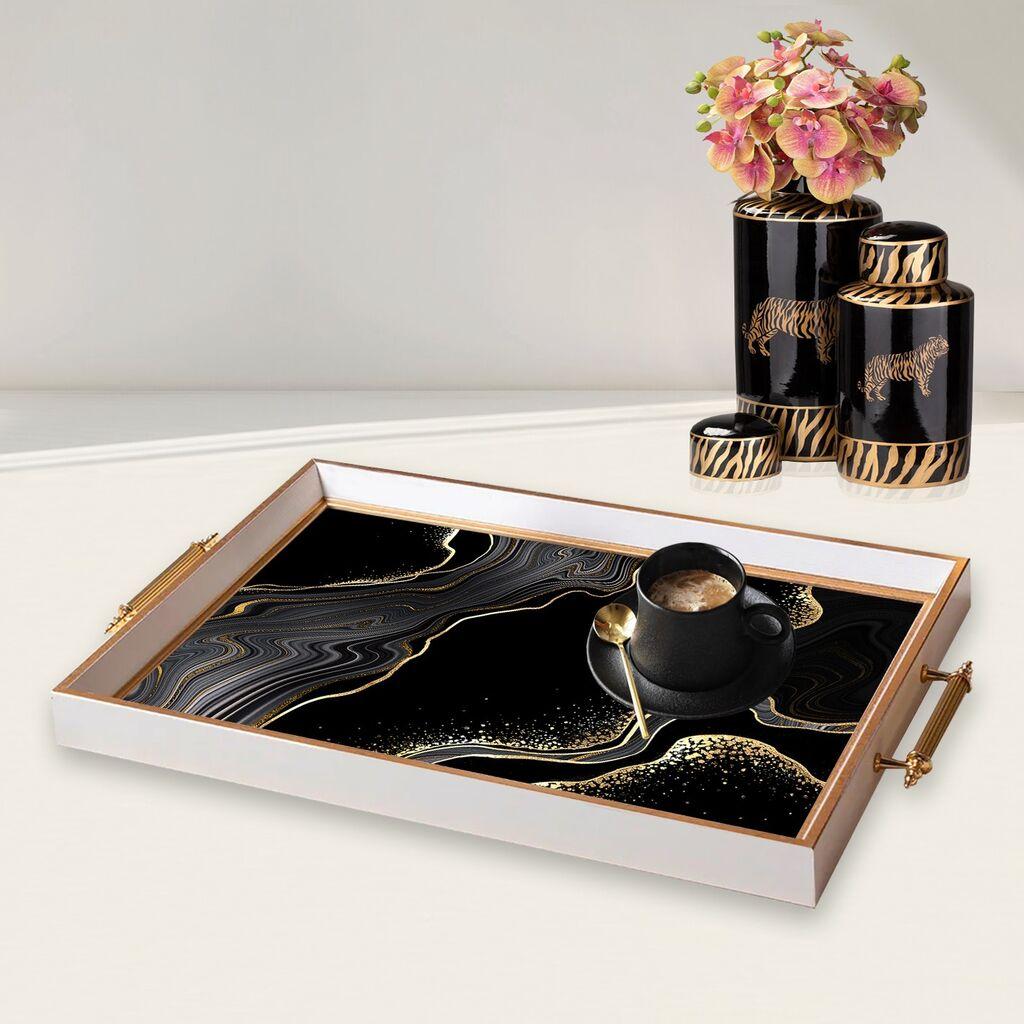 Aberto Design poslužavnik TPB9872 50 x 29 x 3,5 cm, šareni