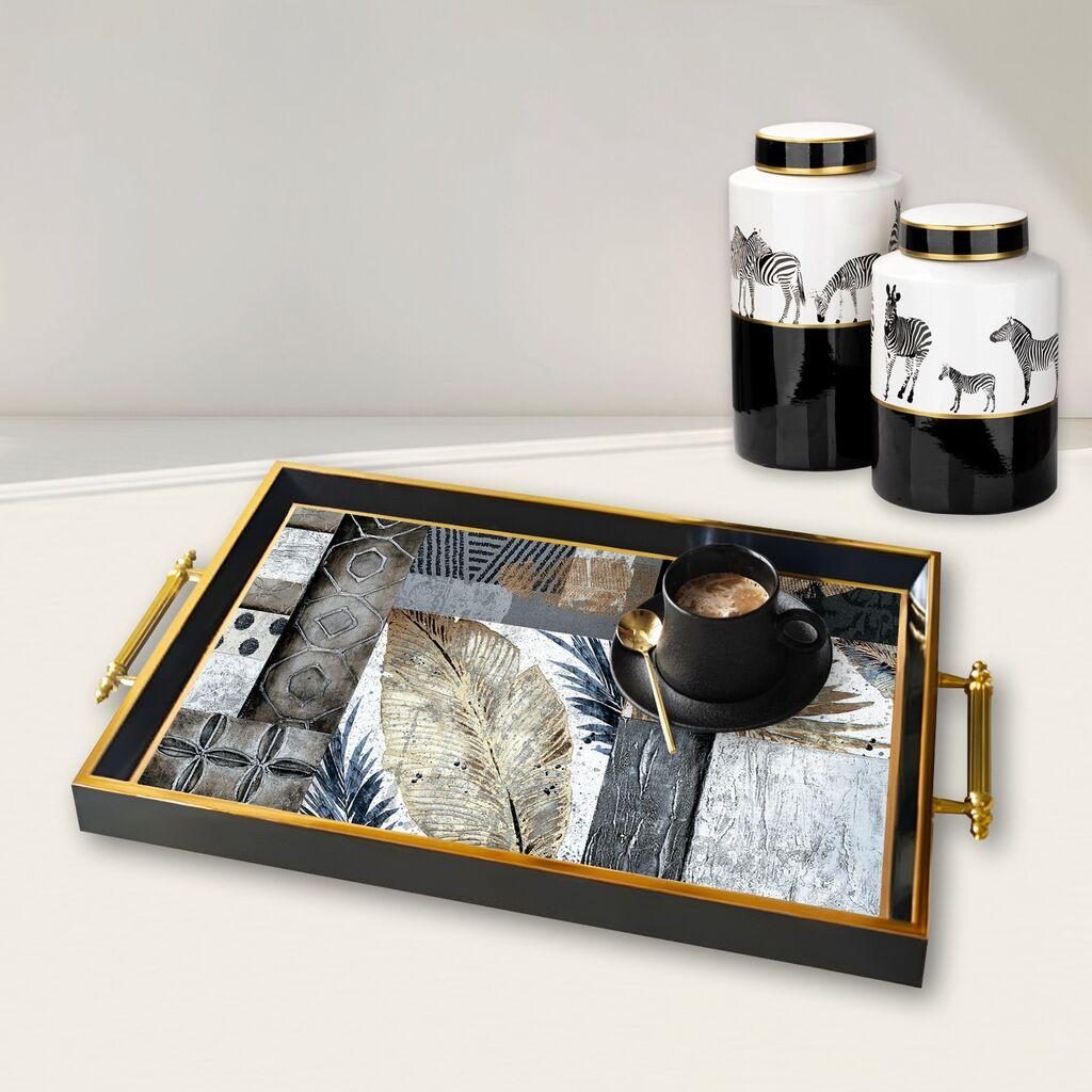 Aberto Design poslužavnik TPA9890 50 x 29 x 3,5 cm, šareni