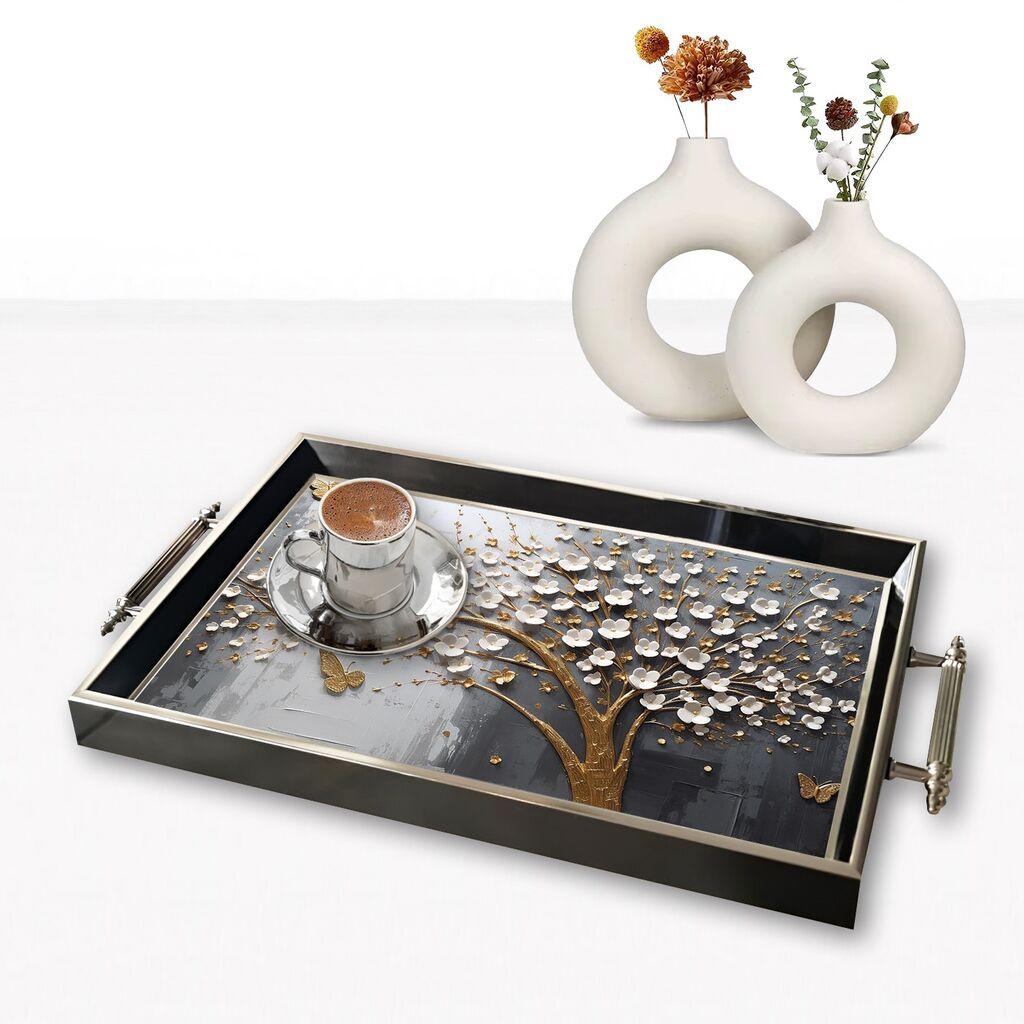 Aberto Design poslužavnik TPG9889 50 x 29 x 3,5 cm, šareni