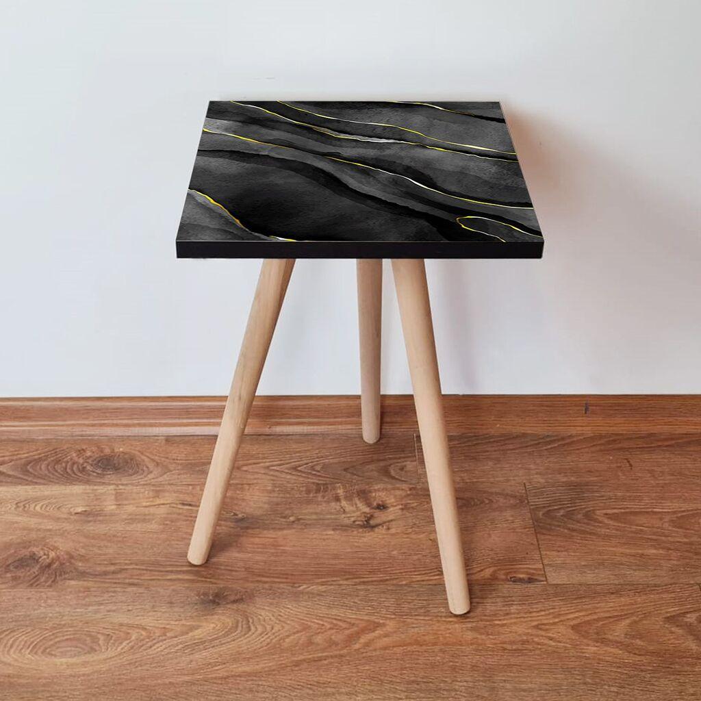 Hanah Home Club sto Shp164, 35x42x35 cm, Crni