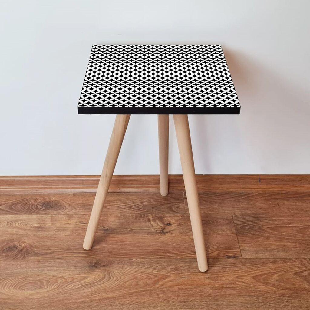 Hanah Home Club sto Shp8, 35x42x35 cm, Bijeli