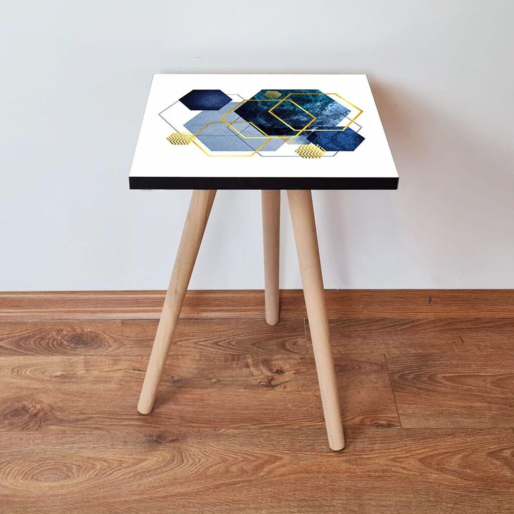 Hanah Home Club sto Shp327, 35x42x35 cm, Bijeli