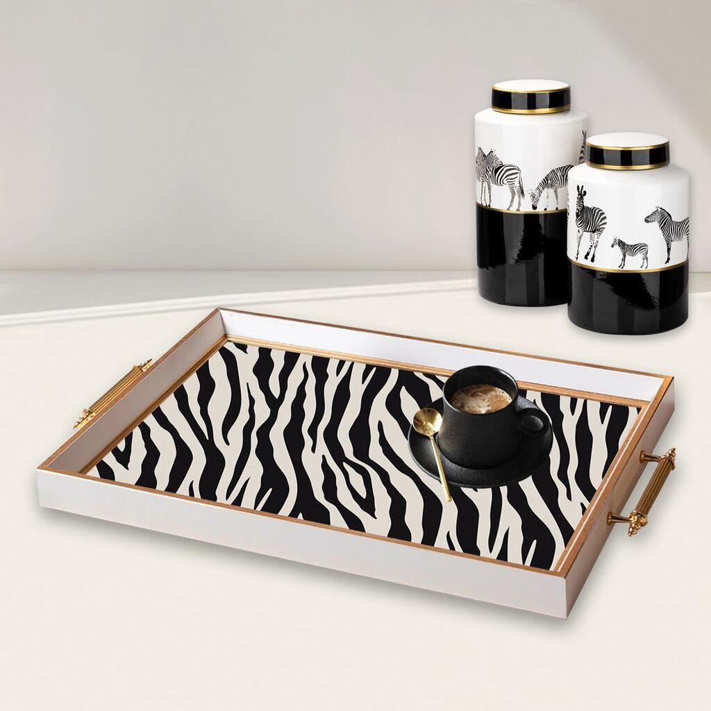 Aberto Design poslužavnik TPB9803 50 x 29 x 3,5 cm, šareni