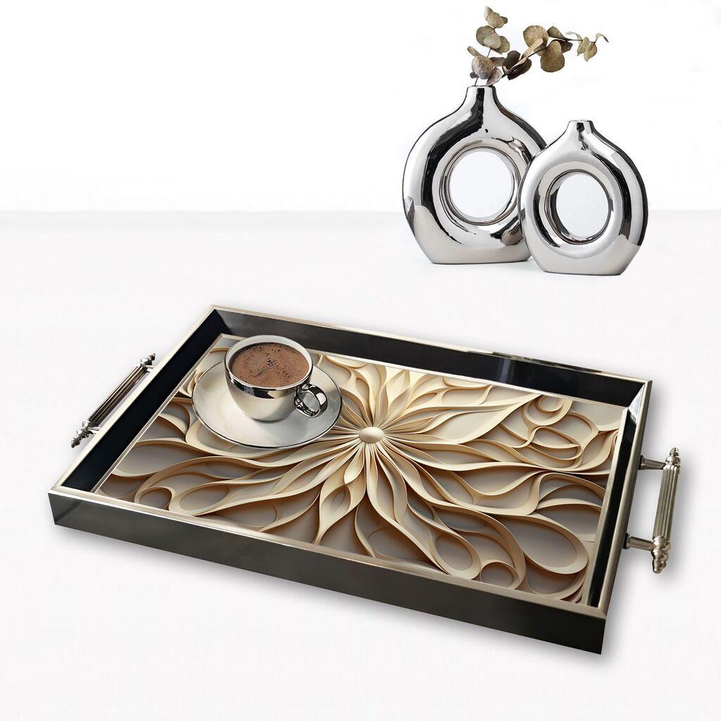 Aberto Design poslužavnik TPG9800 50 x 29 x 3,5 cm, šareni