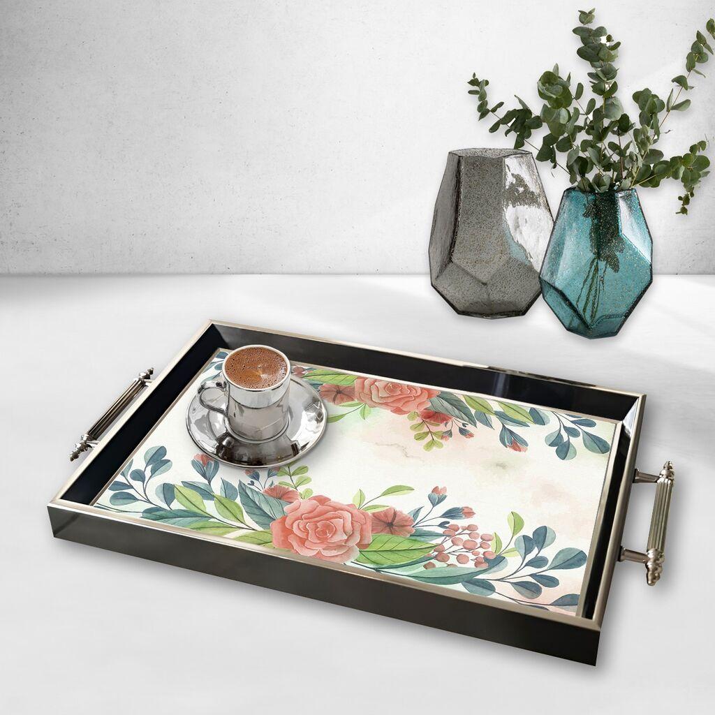 Aberto Design poslužavnik TPG9796 50 x 29 x 3,5 cm, šareni