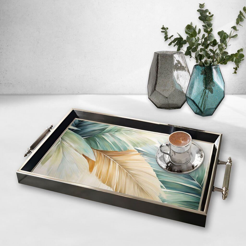 Aberto Design poslužavnik TPG9815 50 x 29 x 3,5 cm, šareni