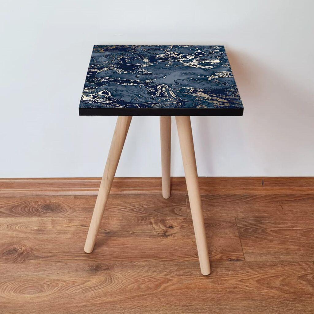 Hanah Home Club sto Shp278, 35x42x35 cm, tamnoplava