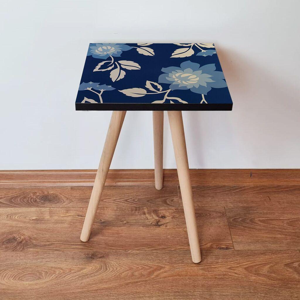 Hanah Home Club sto Shp60, 35x42x35 cm, tamnoplava