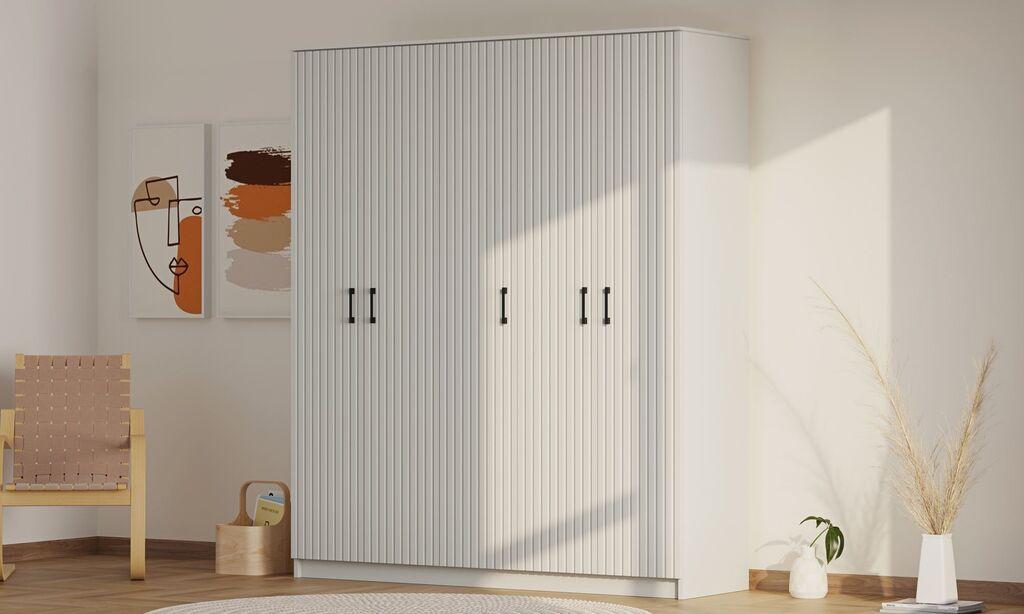 Hanah Home Ormar Rb-185-05, 175x210x52 cm, Bijeli