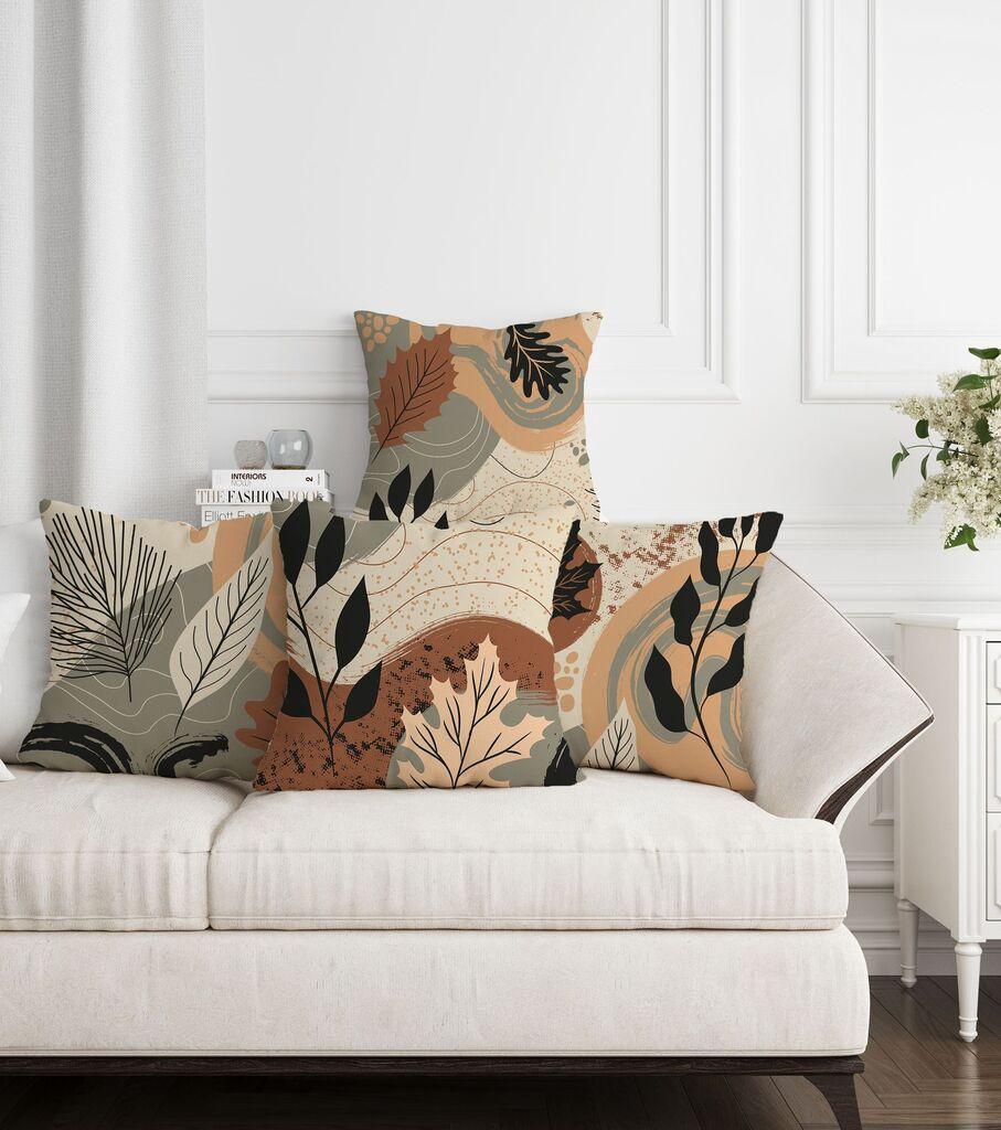 Aberto Design Set ukrasnih jastučnica ASR-plw4-19, 43 x 43 cm, 4 komada, Višebojne