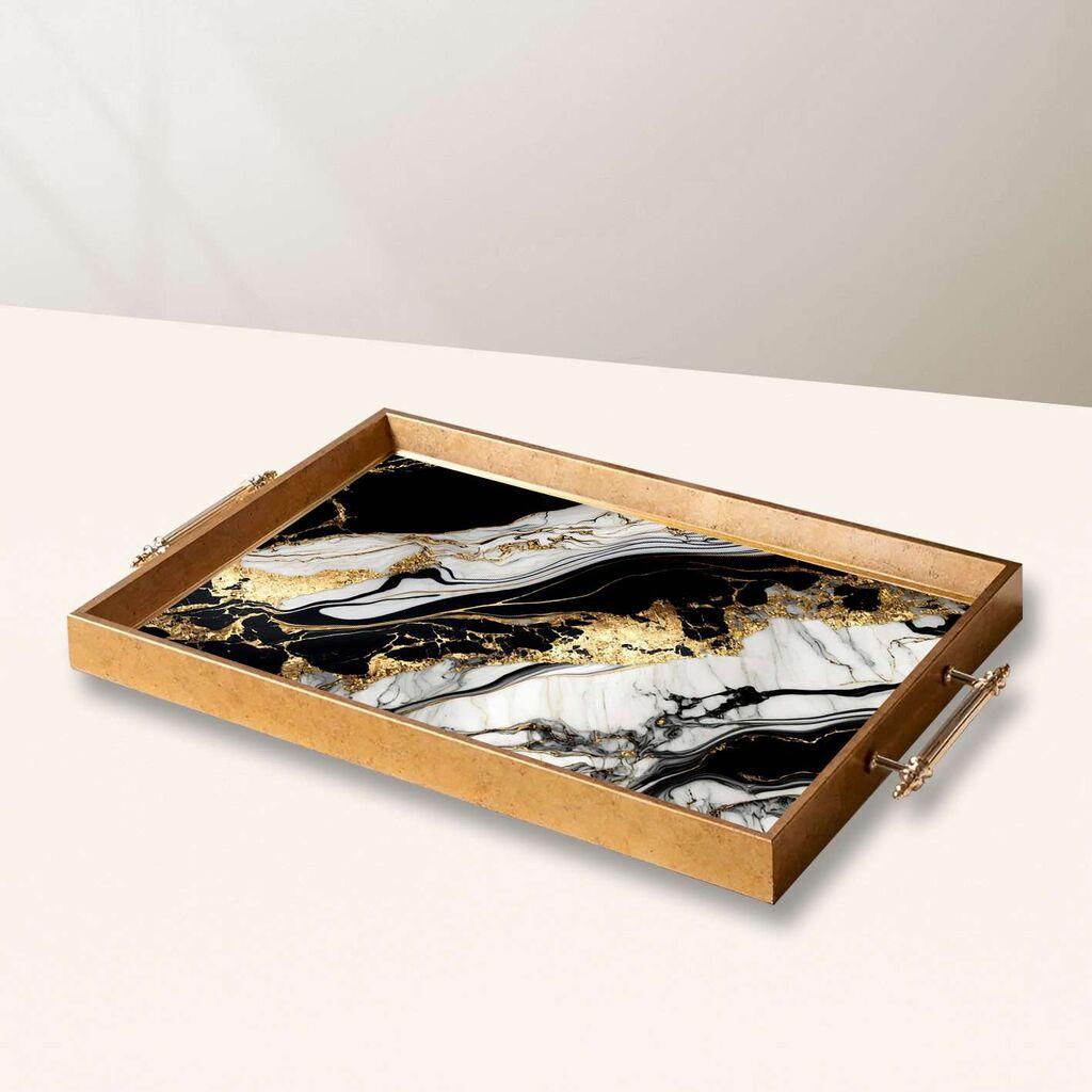 Aberto Design poslužavnik TPEA10016 50 x 29 x 3,5 cm, šareni