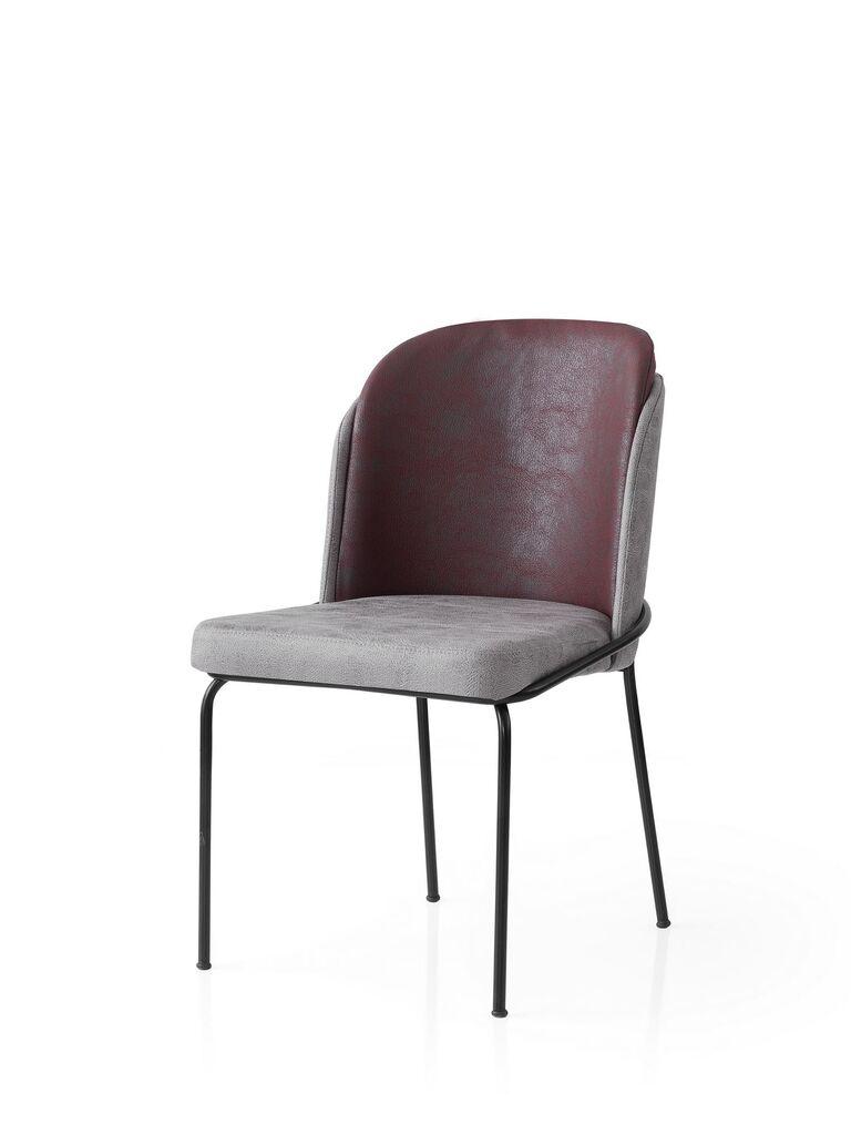 Hanah Home set stolica Dore-197, 98,5x70x97,5 cm, 4 dijela, Bordo