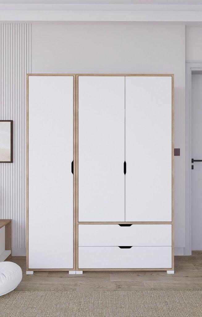 Hanah Home Ormar Nissan 1600-019, 130x183x45 cm, Bijeli