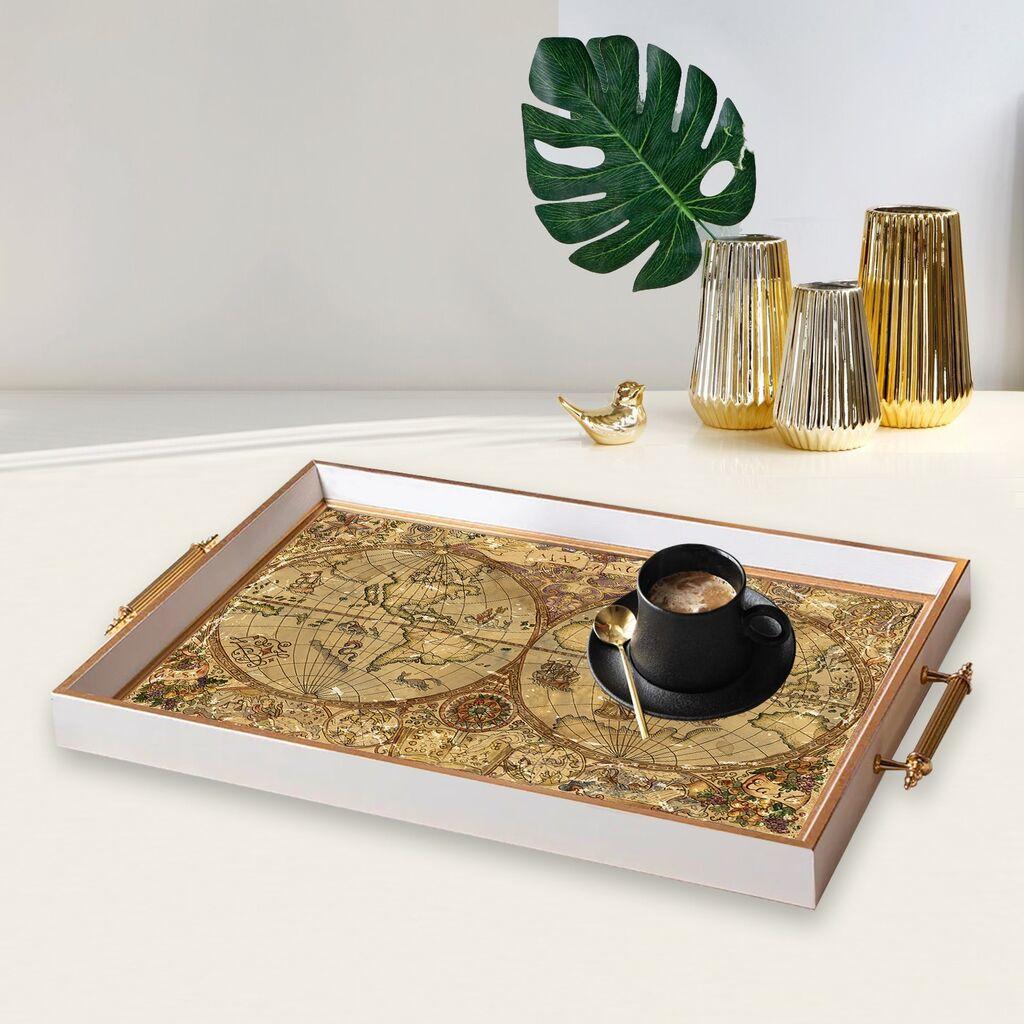 Aberto Design poslužavnik TPB9867 50 x 29 x 3,5 cm, šareni