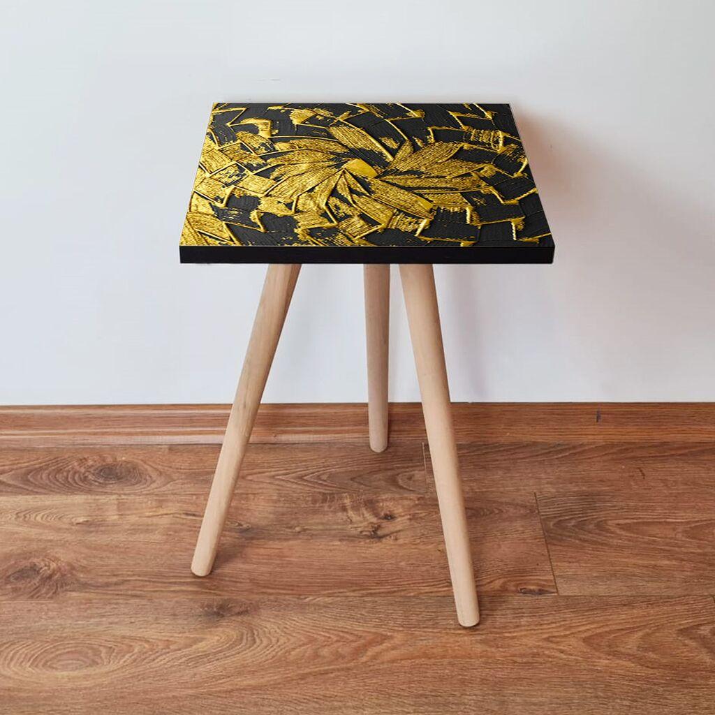 Hanah Home Club sto Shp93, 35x42x35 cm, crni