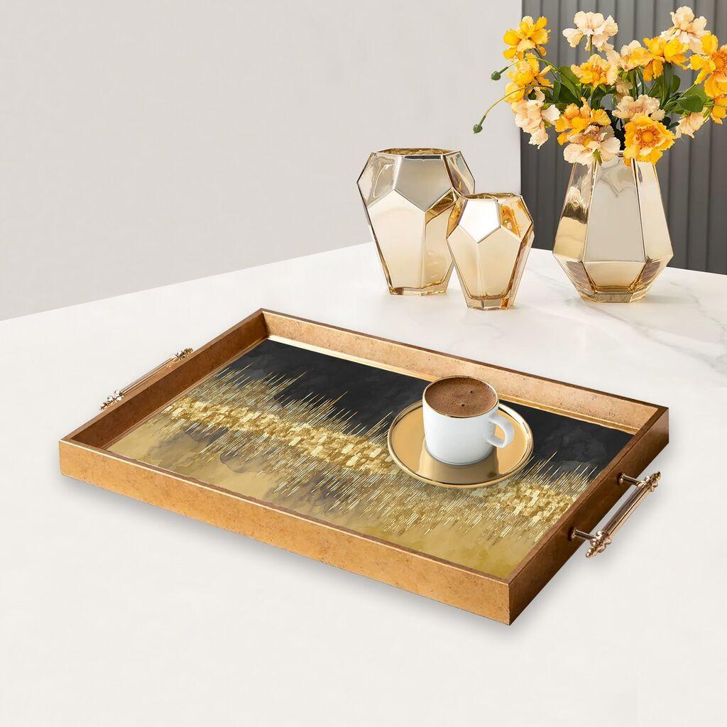 Aberto Design poslužavnik TPEA9828 50 x 29 x 3,5 cm, šareni