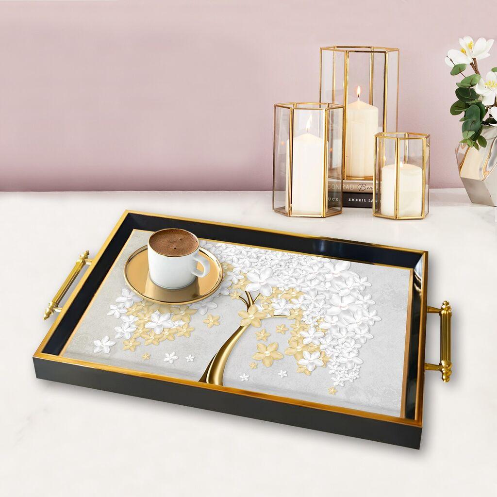 Aberto Design poslužavnik TPA9853 50 x 29 x 3,5 cm, šareni