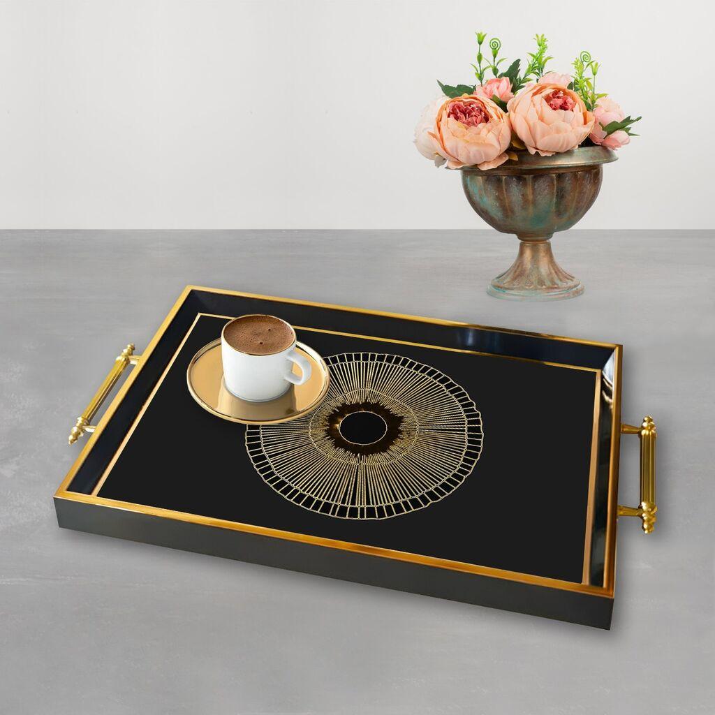 Aberto Design poslužavnik TPA9878 50 x 29 x 3,5 cm, šareni