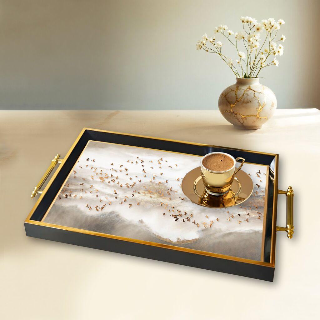 Aberto Design poslužavnik TPA9844 50 x 29 x 3,5 cm, šareni