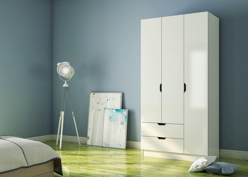 Hanah Home Ormar Rb-155, 90x180x45 cm, Bijeli