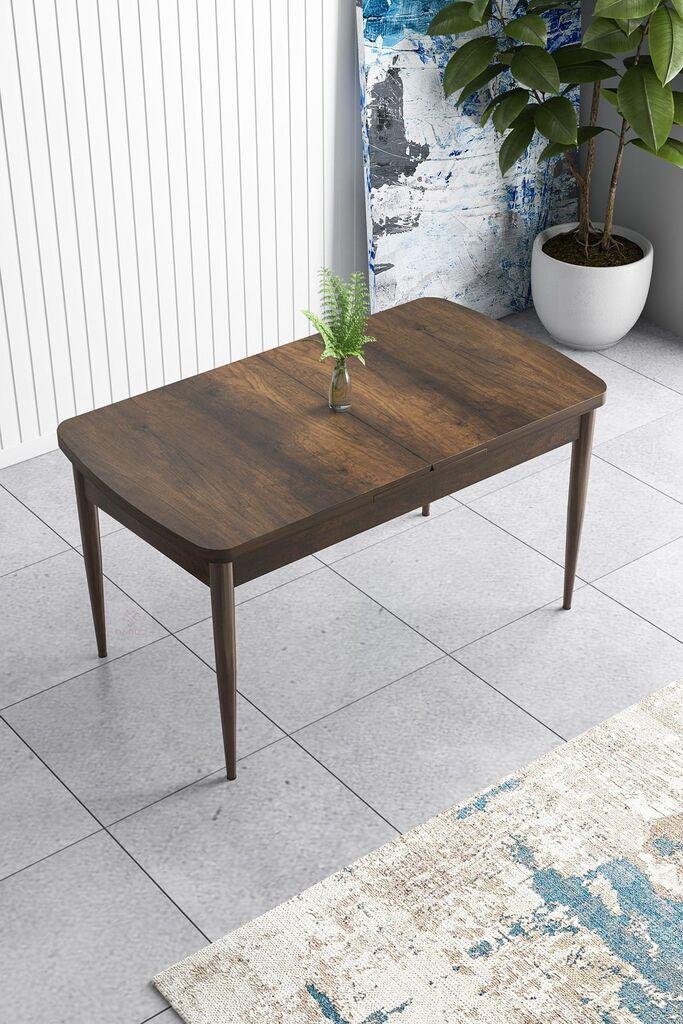 Hanah Home Trpezarijski sto Han, 114x78x70 cm, Smeđa