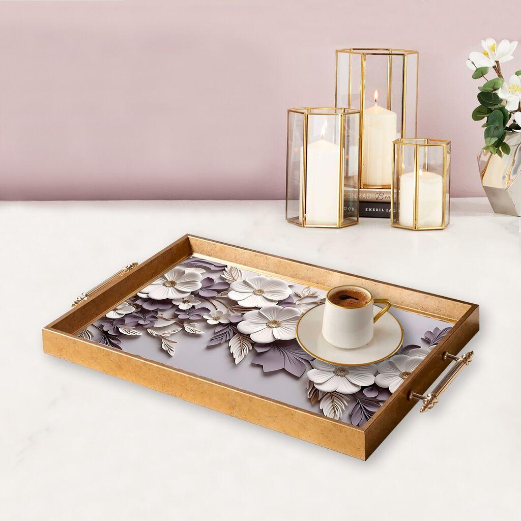 Aberto Design poslužavnik TPEA9899 50 x 29 x 3,5 cm, šareni