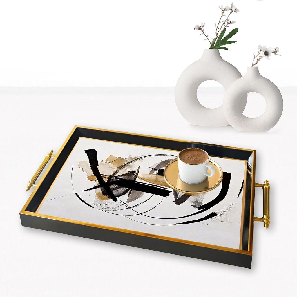 Aberto Design poslužavnik TPA9836 50 x 29 x 3,5 cm, šareni