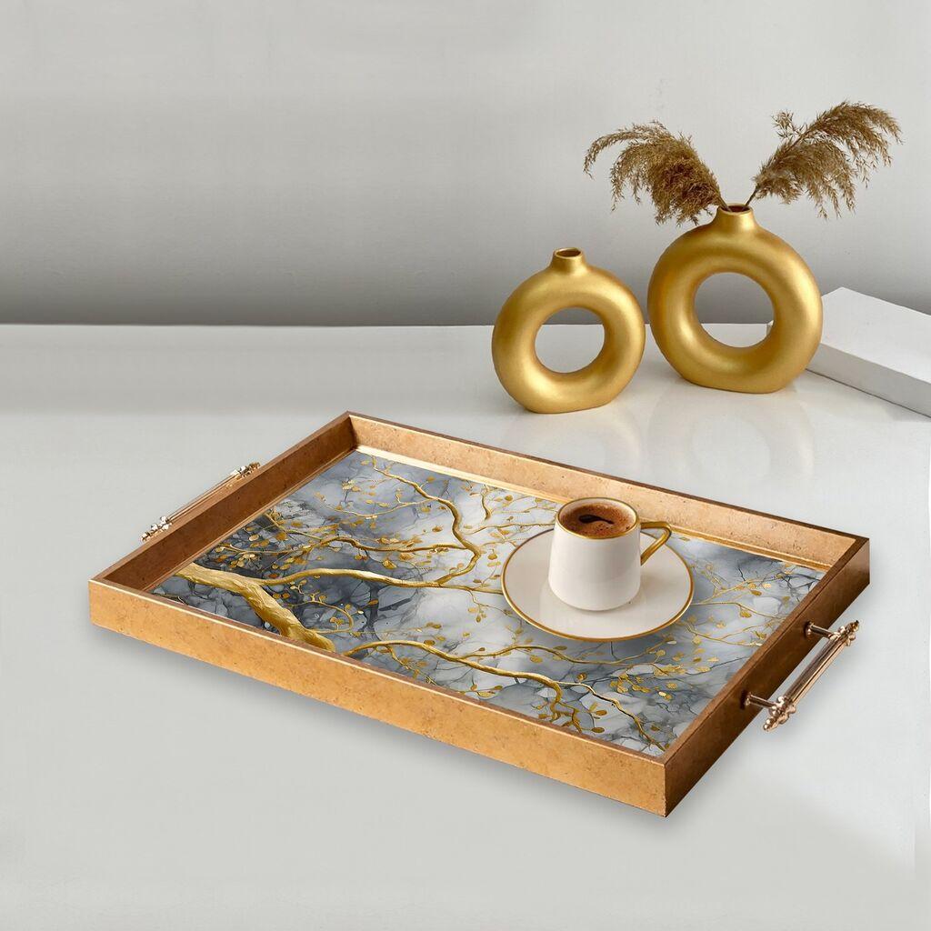 Aberto Design poslužavnik TPEA9831 50 x 29 x 3,5 cm, šareni