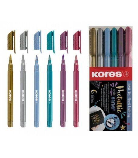 Kores Markeri, 6 komada