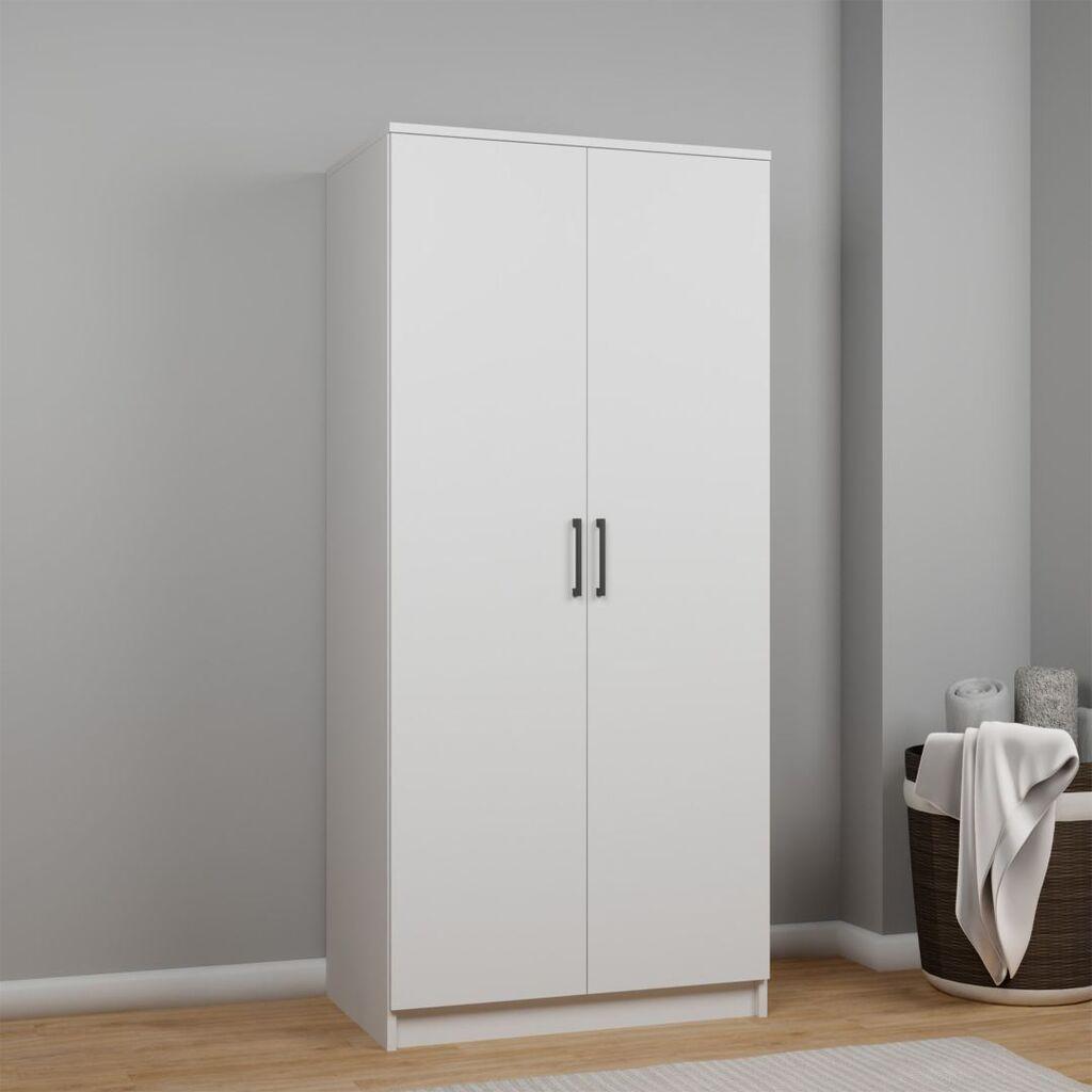 Hanah Home Ormar Kardelen 1600-100, 80x180x51.8 cm, Bijela