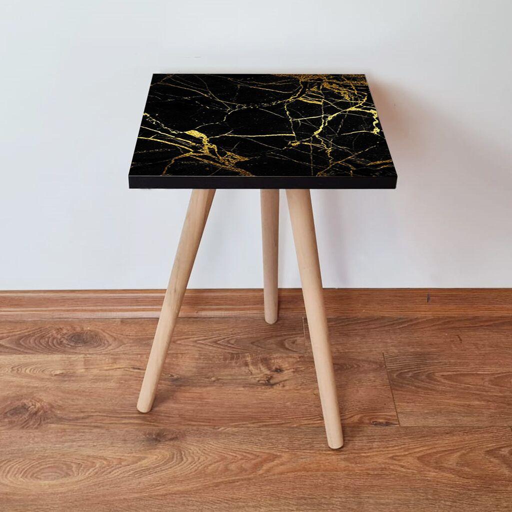 Hanah Home Club sto Shp184, 35x42x35 cm, Crni