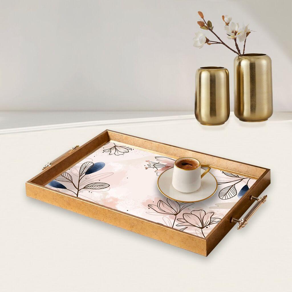 Aberto Design poslužavnik TPEA9797 50 x 29 x 3,5 cm, šareni