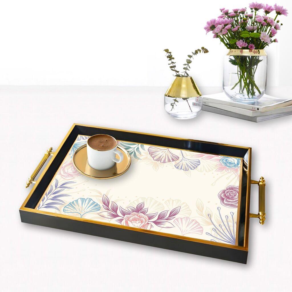 Aberto Design poslužavnik TPA9793 50 x 29 x 3,5 cm, šareni