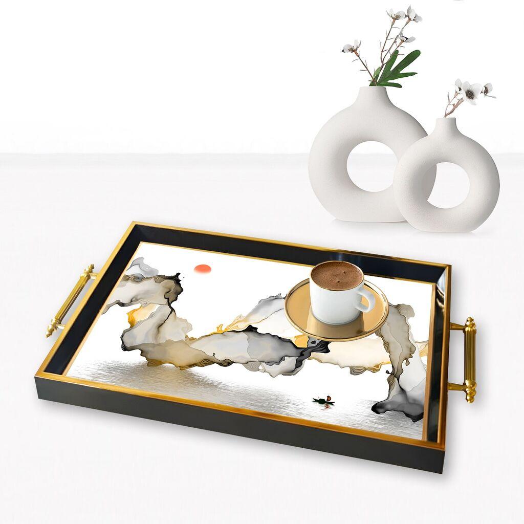 Aberto Design poslužavnik TPA9876 50 x 29 x 3,5 cm, šareni