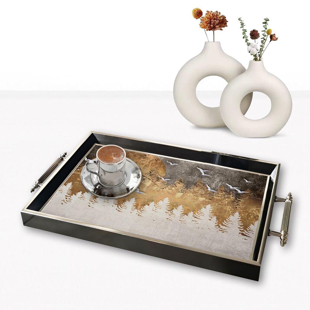 Aberto Design poslužavnik TPG9885 50 x 29 x 3,5 cm, šareni