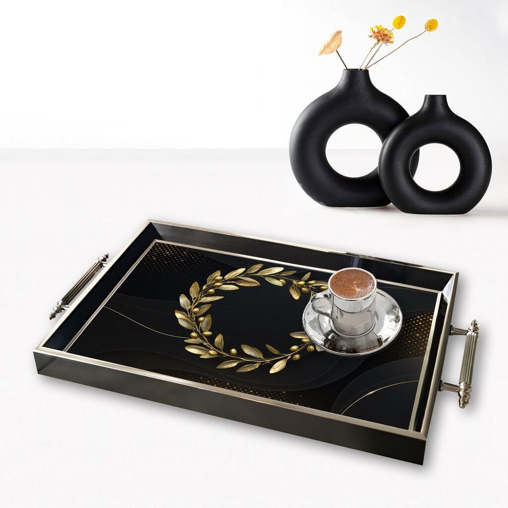 Aberto Design poslužavnik TPG9764 50 x 29 x 3,5 cm, šareni