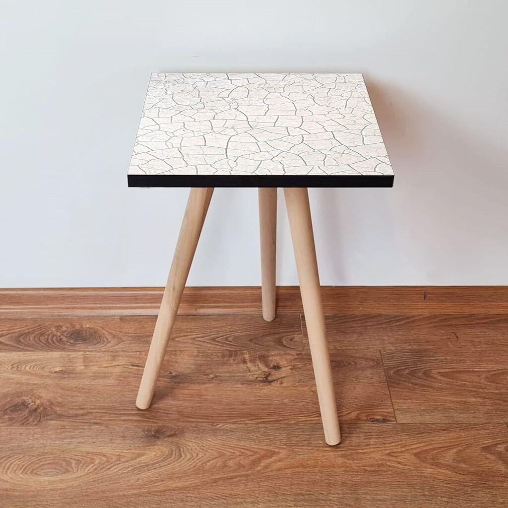 Hanah Home Club sto Shp221, 35x42x35 cm, Bijeli