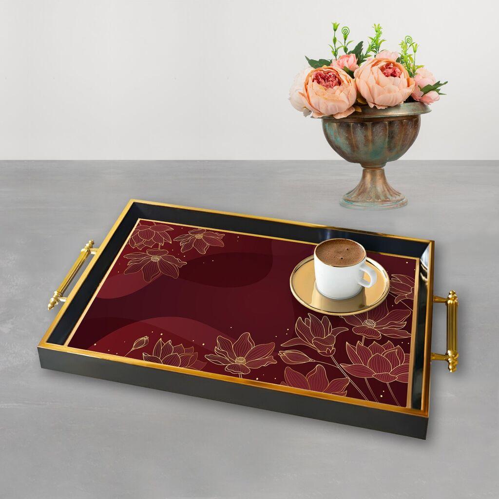 Aberto Design poslužavnik TPA9765 50 x 29 x 3,5 cm, šareni