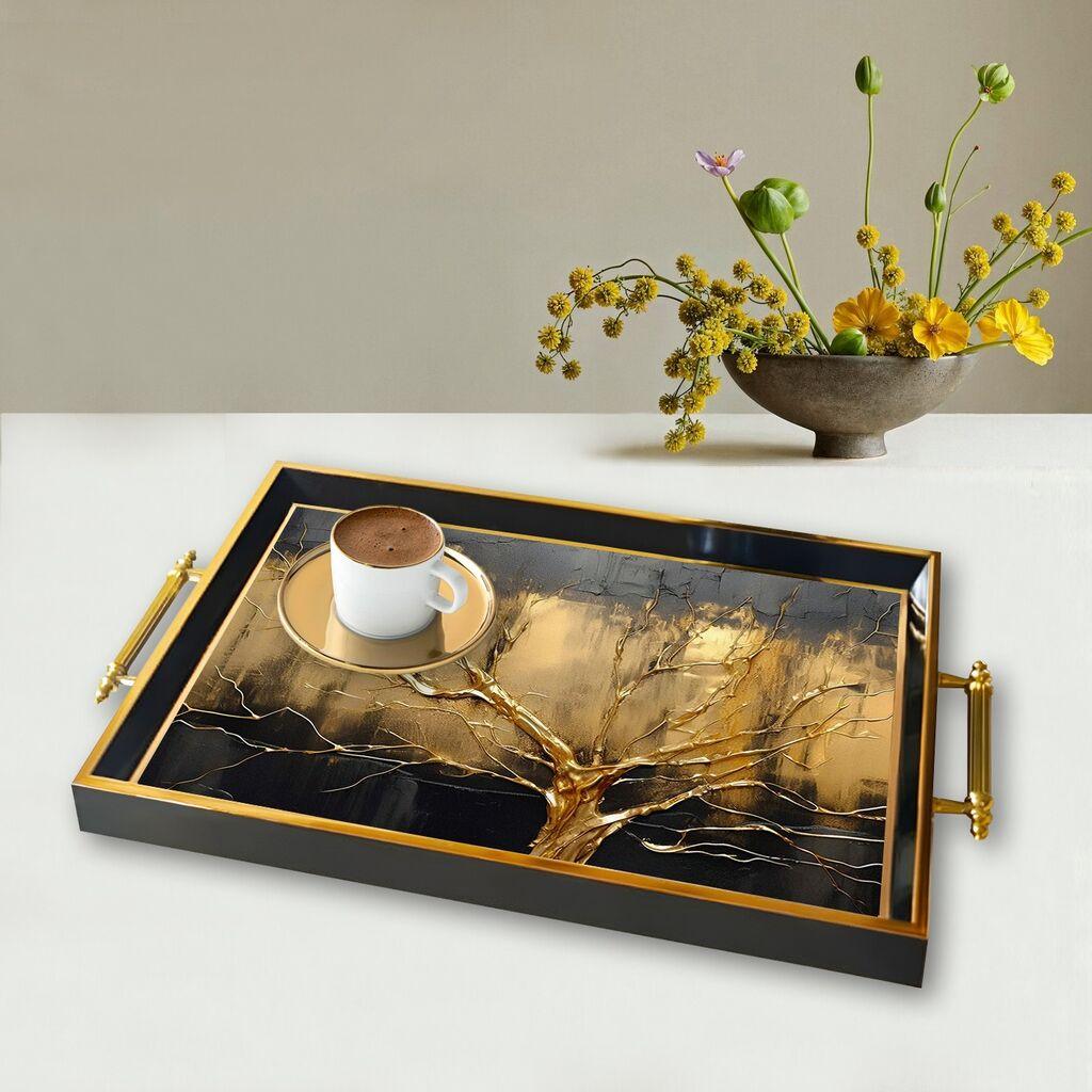 Aberto Design poslužavnik TPA9928 50 x 29 x 3,5 cm, šareni