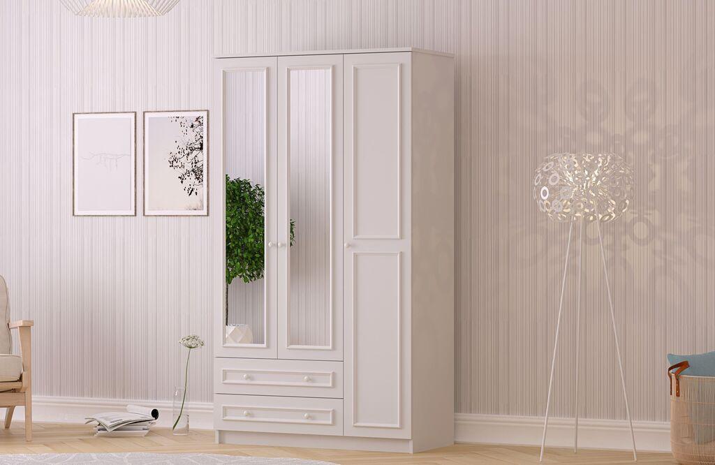 Hanah Home Ormar Rb-186-01, 105x210x52 cm, Bijeli