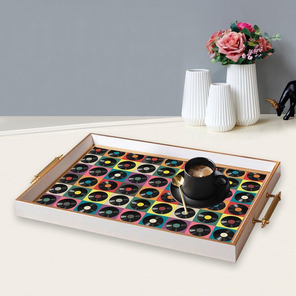 Aberto Design poslužavnik TPB9904 50 x 29 x 3,5 cm, šareni